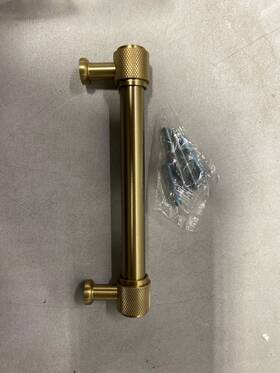 Bp37744bbz Amerock 026634364301 Faraday 5-1/16 Inch Cabinet Pull Golden Champagne