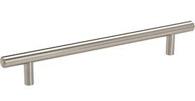 10bx1178g10 Amerock New Bar Pulls 7 In 178 Mm Satin Nickel Drawer Handle 10 Pack
