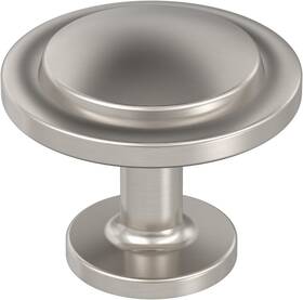 10bx37025g10 Amerock 10 Pack Satin Nickel 1-3/16 Inch 30mm Diameter Knobs