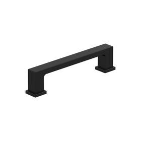 10bx37031mb Amerock Matte Black Cabinet Pull 3-3/4 Inch 96mm Center-to-center