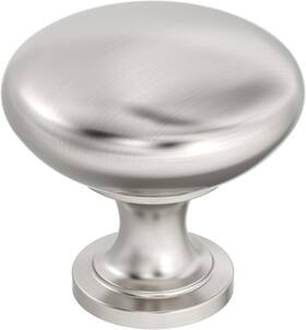 10bx53005g10 Amerock Cabinet Knob Satin Nickel 1-1/4 Inch 32 Mm Diameter Edona