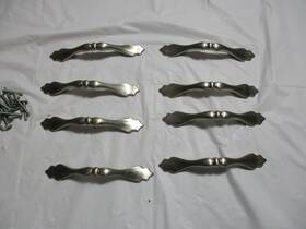 1301-1 Amerock 1301 Sterling Nickel Cabinet Handle Pull 3 Inch C-c 5-1/2 With Screws -8