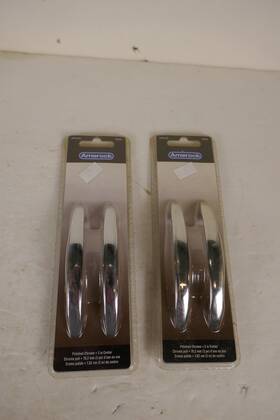 1887664 Amerock Handle 4 Pc Polished Chrome Arch Handle/pull Mcm