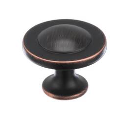 25pk11423orb Amerock 25 Pack- Everyday Heritage 1-1/4 Inch Round Cabinet Knob - Oil Rubbed Bronze