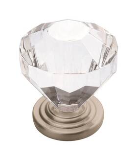 5pk14303g10 Amerock Traditional Classics Round Furniture Knob 1-1/4 In Satin Nickel