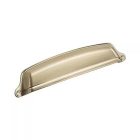 Amerock 726084300927 Stature 5-1/16 Inch 128mm Classic Golden Champagne Cabinet Cup Pull