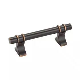 Amerock 744759972460 Davenport 3 Inch 76mm Classic Oil Rubbed Bronze Bar Cabinet Pull