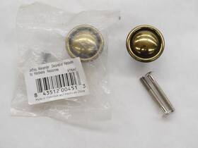 878-ae Amerock 2 Nos Jeffrey Alexander # 878ae 1 1/8 Inch Diameter Antique English Cabinet Knobs