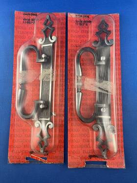 T-170-11 Amerock A-171-11 Vintage Madeira Period Silver Cabinet Pull Cupboard Handle Usa