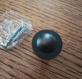 Bp11423orb Amerock New-amerock Cabinet Knob Bp11423orb- 1-1/4 Inch Mushroom Oil Rubbed Bronze- 12 Pack