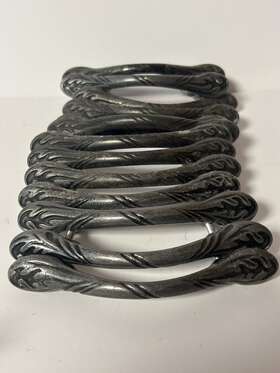 Bp1351-wi Amerock 13 Lot True Elegance Wrought Iron 3 Inch Ornate Cabinet Handle Pull Bp1351wi