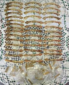 Bp1394-r1 Amerock 1394-1 Regency Brass 3 Inch Arch Cabinet Handle Pulls Radiancem Lot Of 41