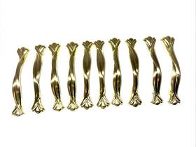 Bp1471-r1 Amerock 10 Expressions Regency Brass 3 Inch &3 3/4 Cc 96mm Cabinet Pull