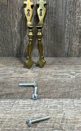 Bp179-bb Amerock Hardware Burnished Brass 3 Inch Cc Pitcher Cabinet Handle Pull Pair