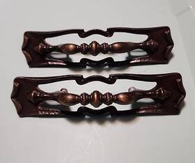 Bp194-ae Amerock 2 - 7 Inch Vintage Carriage House Antique English 3 Cc Cabinet/drawer Pulls