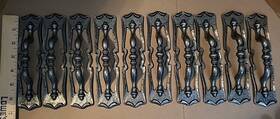 Bp194-ap Amerock Set Of 10vintage Carriage House Antique Pewter 7 Inch Cabinet Handle