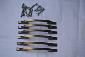 Bp3447-ae Amerock Lot 0f 6 Classic Accents Antique English Cabinet Pull Handles