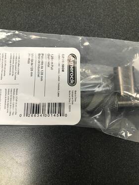Bp36558gm Amerock Bronx 5-1/16 Inch Center To Bar Cabinet Pull - Gunmetal