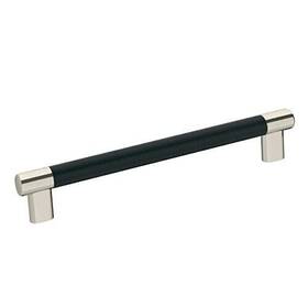 Bp36562pnbbr Amerock Esquire Cabinet Pull 8in 203mm C-c Nickel/black