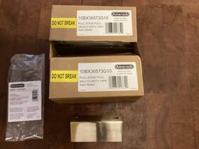 Bp36573g10 Amerock 18 Satin Nickel Edge Pulls 3 Inch Finger Cabinet Pull New