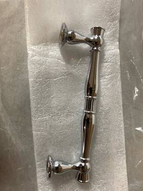 Bp3659326 Amerock Crawford 3-3/4 Inch Cabinet Pull - Polished Chrome