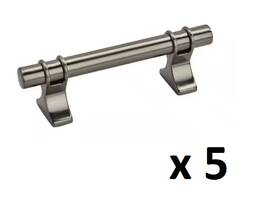 Bp36600gm Amerock 5 Davenport 3 Inch 76mm Classic Gunmetal Bar Cabinet Pull