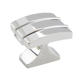 Bp3660226 Amerock Cabinet Knob Polished Chrome 1-1/2 Inch 38 Mm Length Davenport 1