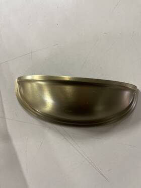 Bp36640bbz Amerock Ashby 3/4 Inch Center Cup Cabinet Pull - Golden Champagne