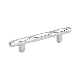 Bp3664326 Amerock Cabinet Pull Polished Chrome 3-3/4 Inch 96 Mm Center To St.