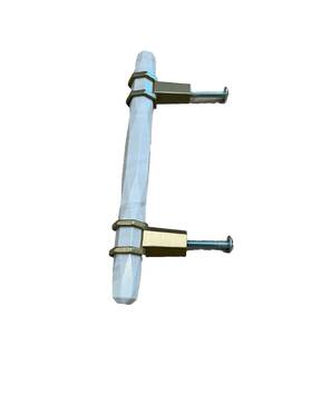 Bp36648mwbbz Amerock Pull Carrione 3 3/4 Inch Marble And Champagne