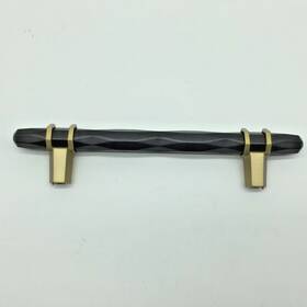 Bp36649bbrbbz Amerock London 5-1/16 Inch 128mm Black Bronze/golden Champagne Bar Cabinet Pull 2-pack