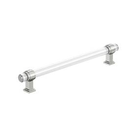 Bp36661c26 Amerock Clear/polished Chrome Cabinet Pull 8 In 203 Mm Centertocenter C