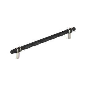 Bp36664bbrpn Amerock London 10-1/16 Inch 256mm Center-to-center Black Bronze/polished Nickel Cab