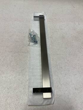 Bp36726g1026 Amerock Mulino 10-1/16 Inch Satin Nickel/chrome Bar Cabinet Pull