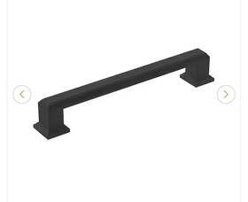 Bp36760fb Amerock 5-1/16 Inch Center Handle Cabinet Pull - Matte Black 54 Pcs