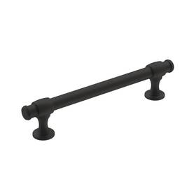 Bp36767fb Amerock Cabinet Pull Matte Black 5-1/16 Inch 128 Mm Center-to-center Winsome