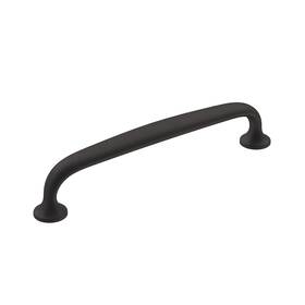 Amerock Bp36795fb Cabinet Pull Matte Black 5-1/16 Inch 128 Mm Center To Renown