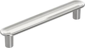 Bp36830pn Amerock 3 3/4 Centers Concentric Bar Cabinet Pull Polished Nickel