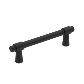 Bp36858fb Amerock Cabinet Pull Matte Black 3-3/4 Inch 96 Mm Center-to-center Destine