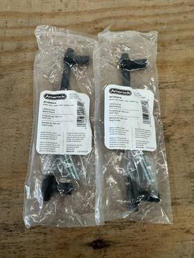 Bp36860fb Amerock Destine 6-5/16 Inch Bar Cabinet Pull - Matte Black Lot Of 2