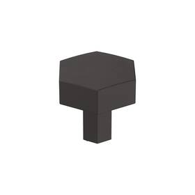 Bp36872fb Amerock Cabinet Knob Matte Black 1-1/4 Inch 32 Mm Diameter Caliber 1 Pack