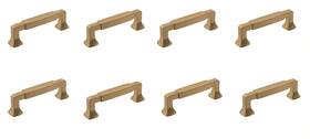 Bp36887cz Amerock Set Of 8 Stature 3-3/4 Inch Center To Handle Cabinet Bronze