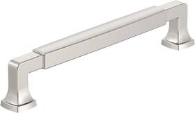 Bp36889pn Amerock Stature Cabinet Pull 6-5/16 Inch 160mm Center Polished Nickel Hardware