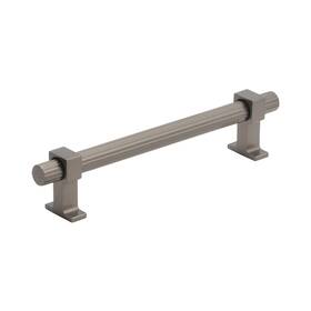 Bp36933bbn Amerock Cabinet Pull Black Brushed Nickel 5-1/16 Inch 128 Mm Center To
