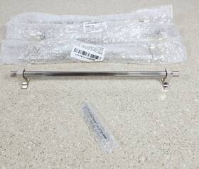 Bp36936pn Amerock 4 Carrigan 10-1/16 Inch Center 2 Cabinet Pull Polish Nickel