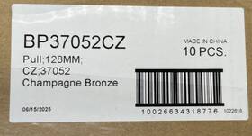 Bp37052cz Amerock Lot 10x Franklin 5-1/16 Inch Center Pull - Champagne Bronze