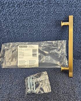 Bp37105cz Amerock Qty 10 128mm C-to-c Cabinet Pull - Champagne Bronze