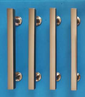Bp37106bbz Amerock Lot Of 4 Bp37106 Everett 6-5/16 Inch C/c Bar Cabinet Pull Champagne Bronze