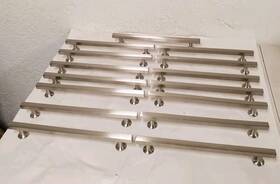 Bp37108g10 Amerock 15 Everett 8-13/16 Inch Modern Satin Nickel Cabinet Bar Pull Pre-owned