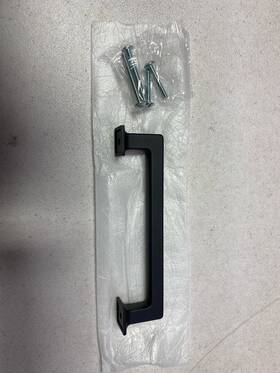 Bp37443mb Amerock Lintel Matte Black 5-1/16 Inch Cabinet Pull